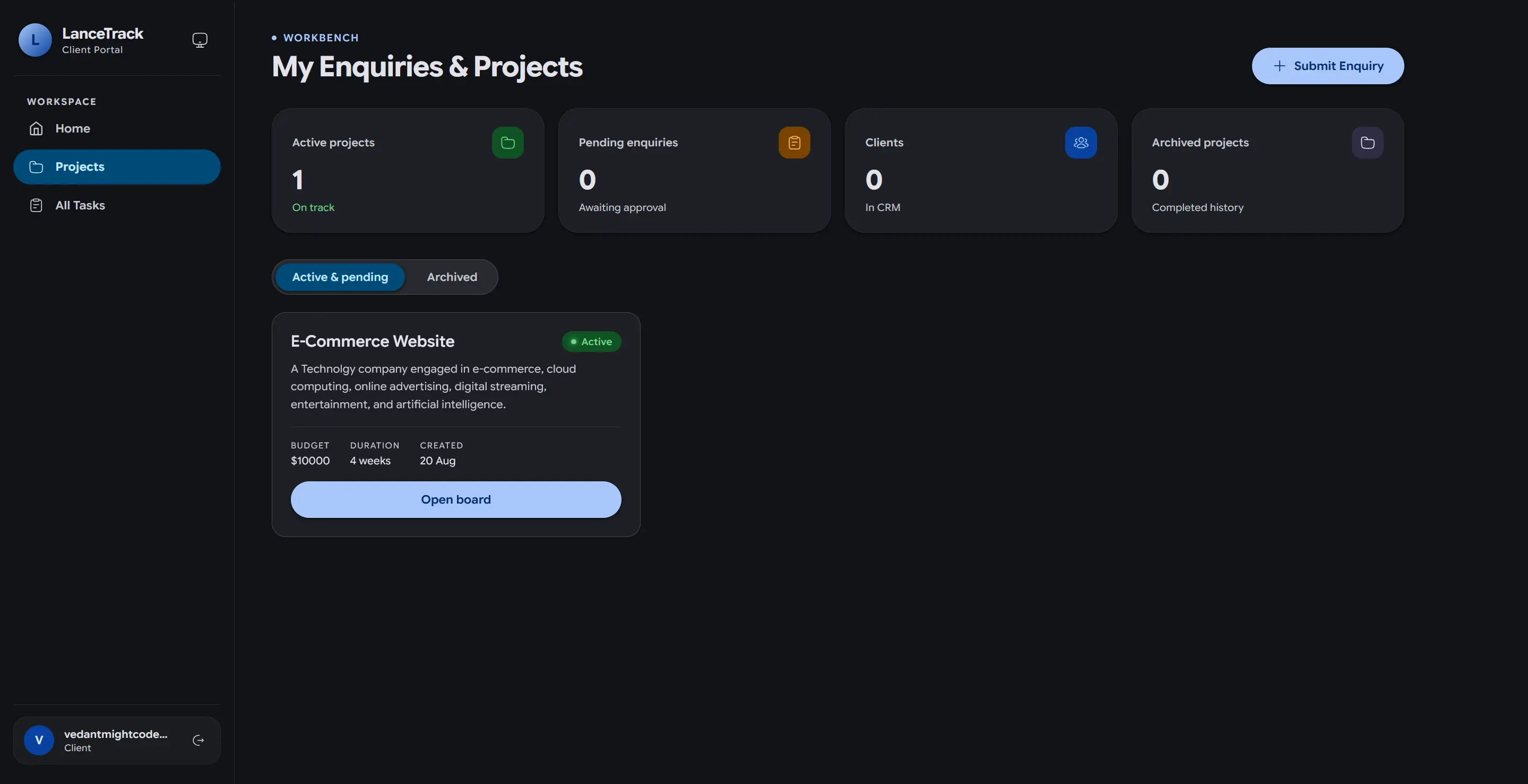 Screenshot 7 of LanceTracker
